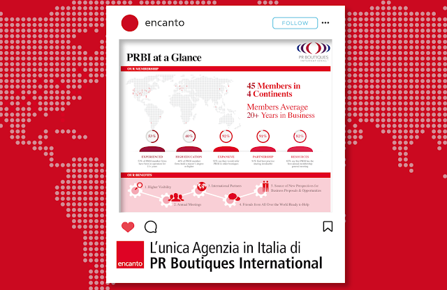 The only Agency in Italy of PR Boutiques International