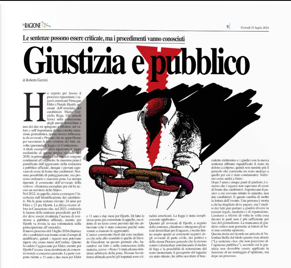 Giustizia e pubblico