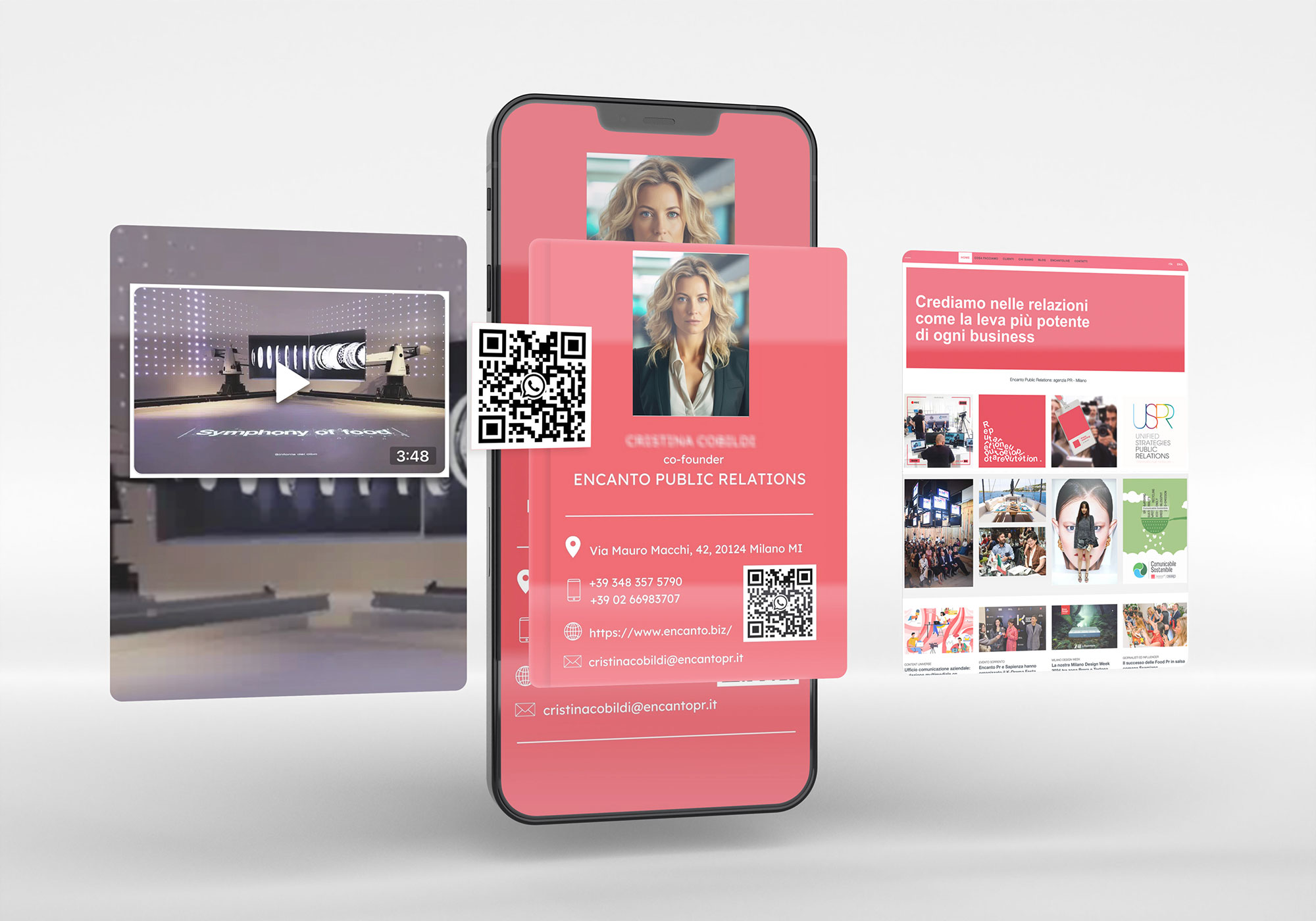 The business card: a global ritual even into the digital age. From QR Code to augmented reality, how habits are changing in ‘interactive’ networking