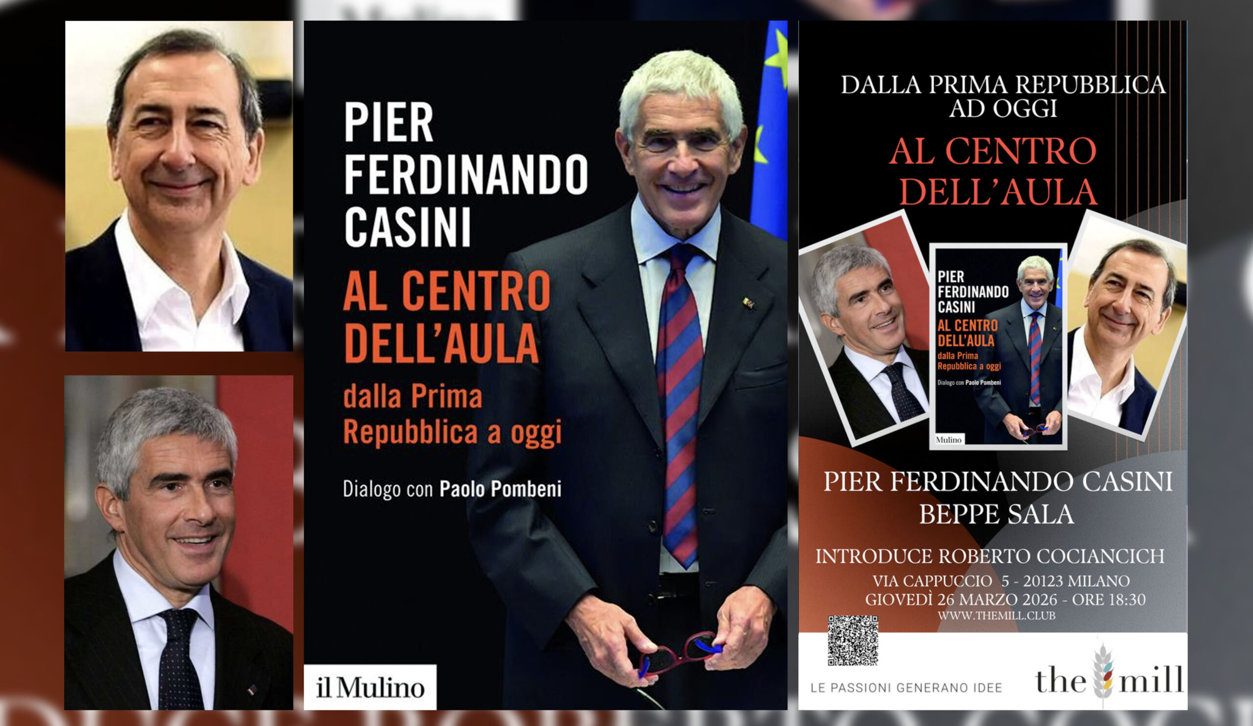 Casini and mayor Sala lead a timely dialogue on the future of italian democracy in Milan